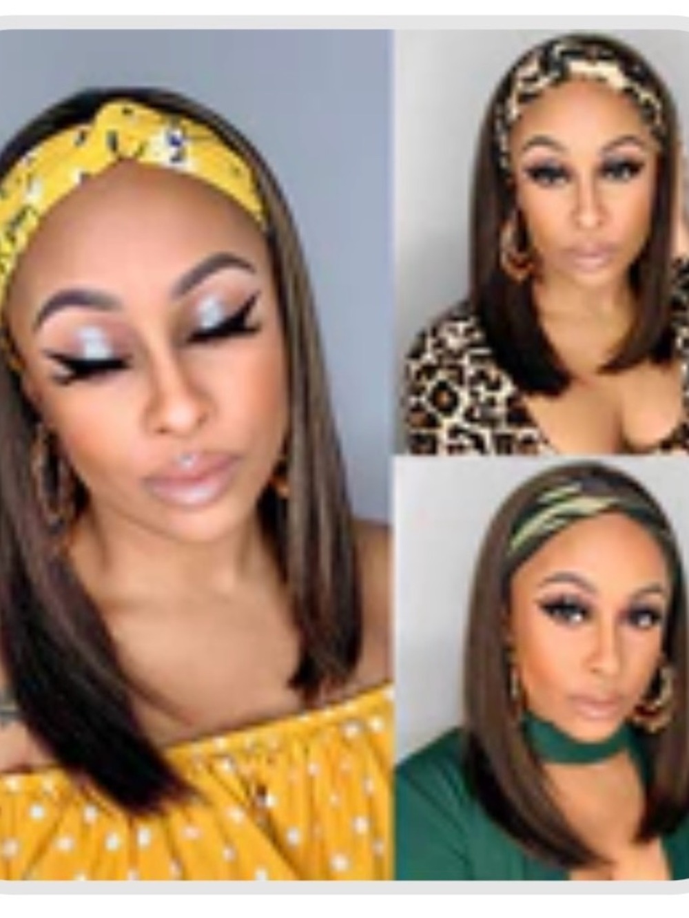 Luvme Hair Headband Wig